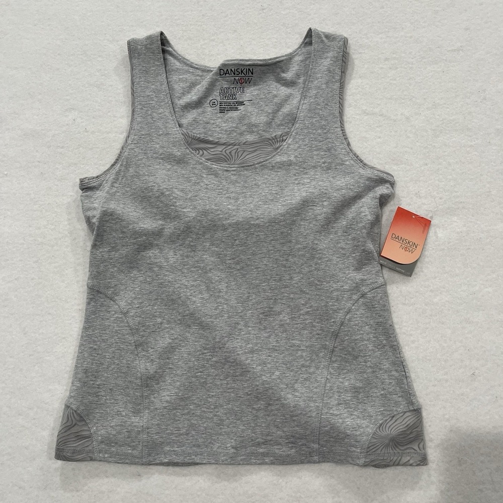 Danskin Women Green Sport Tank Top Size: Medium